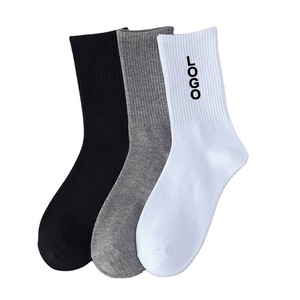 OEM Design Men Women Casual Cotton Custom Crew Unisex <b>Sock</b> Customize <b>Socks</b> with logo - Product Image 1