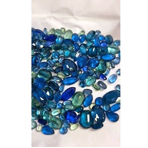 ไคยาไนต์สีครามธรรมชาติ 203 ชิ้น ขนาด 5x3 6x4 7x5 8x6 9x7 มม. รูปทรงวงรี ทรงลูกแพร์ ทรงมาร์คีส์ เจียระไน 151 กะรัต ล็อต Iroc Sales Gemstones ราคา 212 ดอลลาร์สหรัฐ - Product Image 2