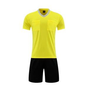 Ensemble Maillot de Foot Sublimé Géométrique Bleu et Short Noir pour Homme, Col en V, Séchage Rapide, Uniforme de Football, Vente en Gros - Product Image 3