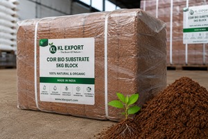 KL EXPORT โคโคพีทบล็อก 5 กก. คุณสมบัติการกักเก็บน้ำสูง ออร์แกนิก ปรับสมดุลค่า pH สำหรับปลูกพืชในกระถางและสวน - Product Image 6