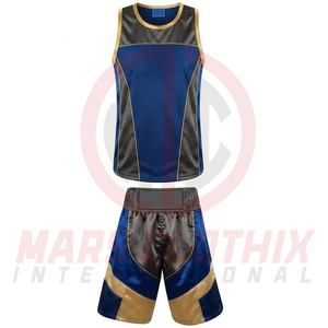 ชุดยูนิฟอร์มชกมวยพิมพ์ลายแบบ Sublimation ทั้งตัว ราคาโรงงาน คุณภาพสูง ชุดยูนิฟอร์มศิลปะการต่อสู้สีพื้น - Product Image 2