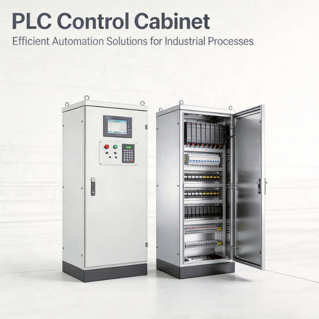 Customizable Industrial Stainless Steel PLC Control Panel Touchscreen for Manufacturing Plants Machine Control Indoor/Outdoor