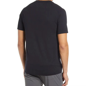 T-shirt pour homme en coton 100% de haute qualité, style décontracté, tissu coloré, prix de gros, très demandé. - Product Image 4