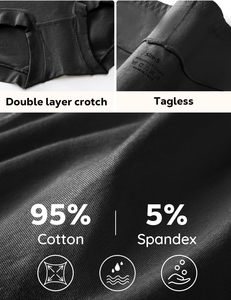 Ropa Interior de Algodón sin Costuras para Mujer al por Mayor, Bragas Suaves, Transpirables y Elásticas de Cintura Alta, Lencería Femenina, Logotipo Personalizado OEM ODM - Product Image 4