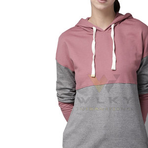 Hoodies pour femmes à manches longues, style streetwear, pour adultes, vente en gros, hoodies pour femmes personnalisés - Product Image 1