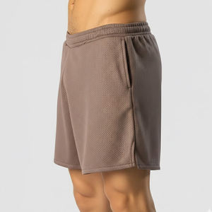 Pantalones Cortos de Malla Casuales para Hombre a Precio Mayorista con MOQ Bajo, Diseña Tu Propio Logotipo, Pantalones Cortos de Malla Casuales para Hombre y Niño - Product Image 4