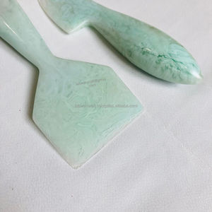 Handmade Eco-Friendly Resin Cheese Knife Swirl Blade Dishwasher Microwave <b>Safe</b> KISWAH CRAFT for Kitchen Home Hotel Bar - Product Image 4