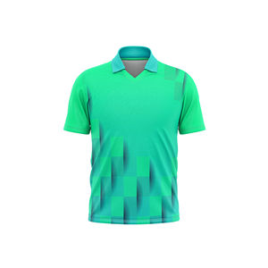 Nuevos Diseños Personalizados de Camisetas de Cricket, Uniformes de Equipo, Impresión por Transferencia de Calor, Talla Personalizada, 100% Poliéster, Ligero, Corto - Product Image 2