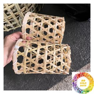 Panier porte-gobelets en bambou artisanal pour le transport de tasses dans les cafés, les événements, les stands de restauration et les comptoirs de vente à emporter – Vente en gros - Product Image 6