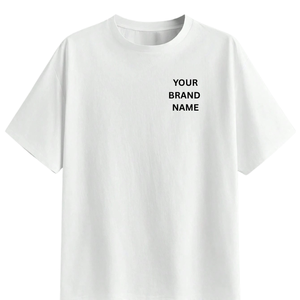 T-shirt Homme Oversize Personnalisable avec Logo, 100% Polyester, T-shirt Vierge Épais pour Impression, Streetwear Décontracté à Manches Courtes et Respirant - Product Image 3