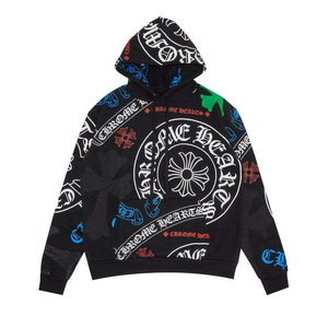 Sudadera con Capucha Extra Grande 100% Algodón, Personalizada con Gráficos Impresos, Sudadera Urbana para Hombre, Venta al Por Mayor - Product Image 3