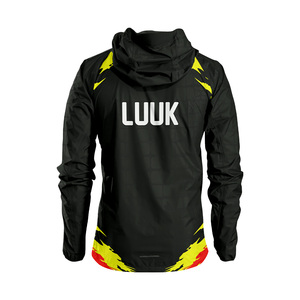 Chaqueta con Capucha LUUK International para Hombre, Personalizada, Transpirable, Antibacteriana, Ecológica, Impermeable y Cortavientos - Product Image 3
