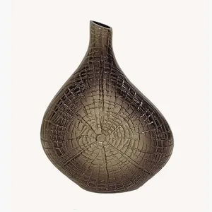 Jarrón de Hierro Hecho a Mano de Diseño Costero, Ecológico y de Primera Calidad para Decoración de Interiores y Centros de Mesa para Bodas, Tendencia 2026 - Product Image 6