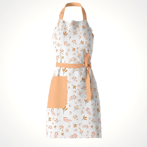 <b>Chef</b> <b>Apron</b> Cotton, Adjustable Cooking <b>Apron</b> with Deep Pockets for Kitchen, Restaurant & BBQ - Product Image 1