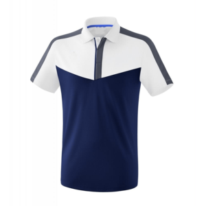 Polo à manches courtes pour homme, tricoté, color-block, séchage rapide, coupe classique, design uni, style décontracté - Product Image 4