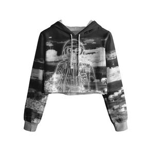 Sudadera con Capucha Personalizada para Hombre, Amarilla, Negra y Blanca a Rayas, Manga Larga, Estampado por Sublimación, Ropa Urbana de Otoño - Product Image 4
