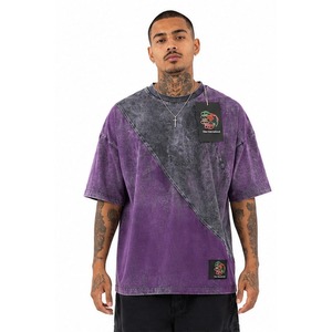 T-shirt Homme Personnalisable avec Logo, Coupe Classique, Effet Délavé, Anti-Plis, Écologique, Respirant, Séchage Rapide, 100% Coton Tricoté - Product Image 1