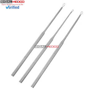 Kit Profesional para la Eliminación de Cera de Oídos, Juego de Limpiadores de Oídos, Cureta, Billeau, Herramienta ENT, Instrumento de Limpieza de Oídos de Acero Inoxidable - Product Image 4