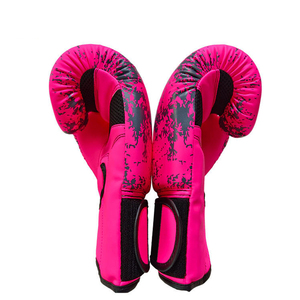 Guantes de Boxeo de Cuero de Alta Calidad, Impermeables y Transpirables, con Cierre de Gancho y Bucle, para Entrenamiento Profesional, Unisex, Personalizados, AMIB SPORTS - Product Image 3