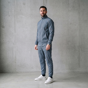Survêtement en nylon pour homme, résistant au vent, tissu léger, coupe confortable, design durable pour les sports de plein air, la course à pied et l'entraînement - Product Image 5