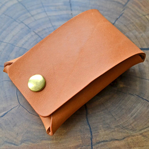 Professional Custom Leather Stitchless <b>Wallet</b> Seamless Minimalist <b>Card</b> <b>Holder</b> Slim Men <b>Wallet</b> with Logo Print LSSW-0011 - Product Image 1