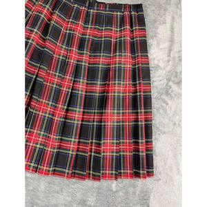 2026 Kilt plissé pour femme en 100% laine, motif tartan Stewart rouge et noir, style écossais traditionnel, ODM - Product Image 4