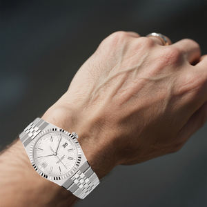 Reloj automático de lujo de alta calidad para hombre, correa de acero inoxidable, diseño de diseñador, 40 mm/36 mm, reloj mecánico para hombre y mujer. - Product Image 3