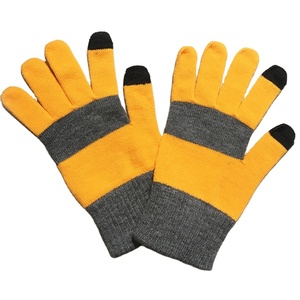 Mitaines d'hiver en polyester/coton tricotées, douces et chaudes, de longueur opéra, à la mode - Product Image 1