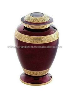Urnas de latón para adultos, urnas hechas a mano para hombres y mujeres, urnas decorativas, urnas funerarias con alta calidad - Product Image 1