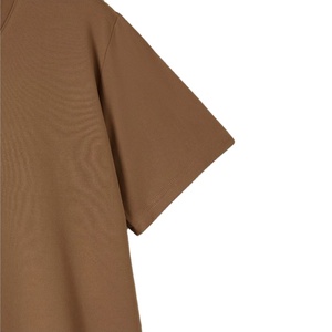 T-shirt unisexe 100 % coton de haute qualité, logo personnalisé imprimé, motif uni, tissu tricoté, design vierge pour homme, col rond, coupe classique - Product Image 4