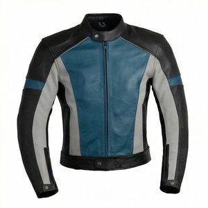 Chaqueta de Motociclista de Cuero Genuino para Hombre de la Mejor Calidad, Nueva Colección de Invierno, Chaquetas de Motocicleta con Protecciones Desmontables Personalizadas - Product Image 1