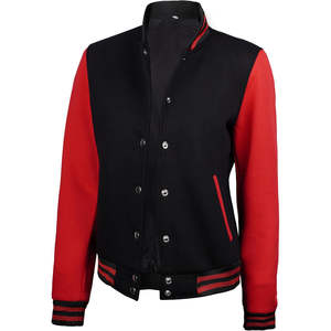 Veste universitaire vintage en toile personnalisée pour homme, manches longues, col montant, vêtements d'hiver, vente en gros à bas prix - Product Image 1