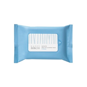 Senite Happy Korea Birch Sap Amino Acids 15pcs Cleanser K-Beauty K-Wipes pour un nettoyage efficace - Product Image 1