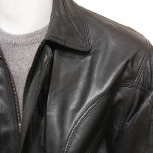 Chaqueta de cuero para hombre estilo urbano de última moda / 2 bolsillos laterales personalizables al mejor precio, chaqueta de cuero para hombre para invierno - Product Image 5