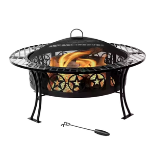 Braseros Metálicos Atractivos para Fiestas en el Patio, Barbacoas y Cocina al Aire Libre, Braseros Metálicos Más Vendidos, Duraderos y Resistentes - Product Image 5