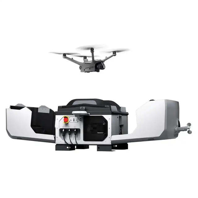 Portable Automated DJI Matrice 4D/4TD Drone Charging Dock 3 Weather-Resistant Management System Surveillance Accessory 0.0g