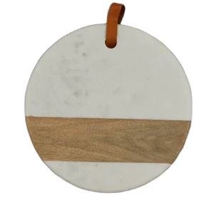 Gran oferta, tabla para cortar queso de madera de acacia y mármol, tabla para servir para el Hogar, Restaurantes, decoración, cocina, tabla de cortar de madera - Product Image 1