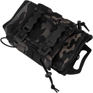Portable waterproof medical utility pouch for travel first aid emergency survival and compact medicine storage organization - Product Image 2