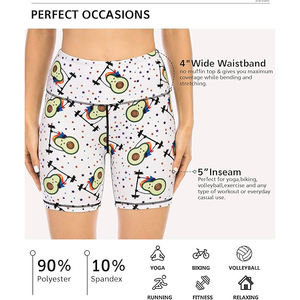 Holographic Scrunch <b>Shorts</b> Women's High Waist Yoga <b>Shorts</b> Iridescent Color Shift Workout Festival <b>Rave</b> Wear - Product Image 4