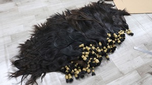Extensiones de Cabello Humano Virgen Vietnamita Premium de 1 kg, Lisas, para la Elaboración de Pelucas, Color Claro para Decolorar y Teñir - Product Image 5