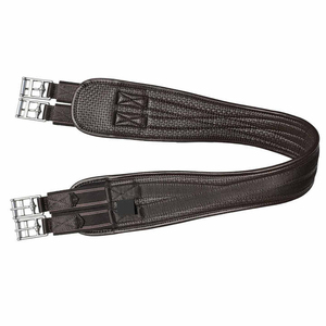 Nueva Moda en Equipamiento de Equitación: Cincha Corta de Doma con Correas Elásticas y Piel Sintética para Caballos - Product Image 1