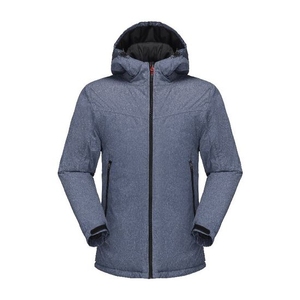 OEM Custom Unisex Hooded Padded Jacket, Lightweight Quilted <b>Winter</b> <b>Coat</b> with High Neck Hood and Side Zip Pockets, <b>Warm</b> Outdoor - Product Image 1