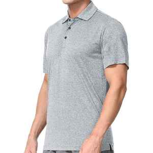 เสื้อยืดผู้ชาย-คุณภาพพรีเมียม รุ่นใหม่ ผลิตจากผ้าถักโพลีเอสเตอร์/คอตตอน ป้องกันการเป็นขุยและระบายอากาศได้ดี เสื้อแขนสั้นลำลอง - Product Image 5