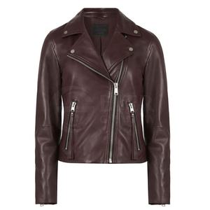 Winter Clothing <b>Long</b> Sleeve Women <b>Leather</b> <b>Jacket</b> Slim Fit Casual Design Ladies <b>Leather</b> <b>Jacket</b> - Product Image 4
