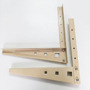 บานพับโต๊ะพับได้ ELRC301 แบบ DIY สำหรับติดผนัง  ขายึดโลหะรับน้ำหนักมาก ประกอบแบบยึดด้วยสลักเกลียว เคลือบสีฝุ่น รูปทรงตัวแอล - Product Image 6