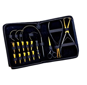 <b>Top</b> Trending German Quality Hair Extension <b>Tools</b> Kit Latest Collection High Quality Stainless Steel Premium Hair Extension <b>Tools</b> - Product Image 2