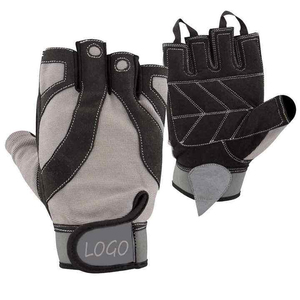 Gants de musculation en néoprène de haute qualité, légers, respirants, anti-callosités, protection de la paume, soutien du poignet, logo personnalisé - Product Image 2