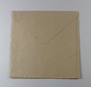Cameron Exports Personnalisation 250 Gsm Deck Led Edge Card Matching Envelop Recycled Handmade Paper Cotton Fiber Made Rajasthan - Product Image 1