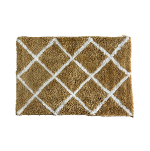 Distributeur en gros vendant des tapis de bain rectangulaires en microfibre tuftée d'excellente qualité pour une utilisation intérieure et extérieure - Product Image 1