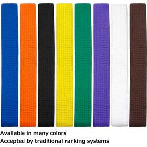 2025 Ceinture de karaté brodée personnalisée pour TaeKwonDo Judo Rank Premium Martial Arts Wear - Product Image 6